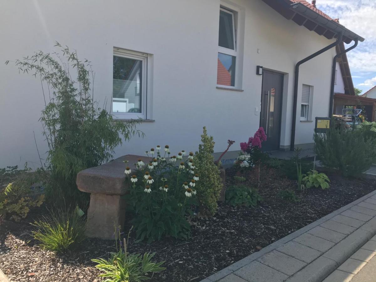 Ferienwohnung „Anhaide“ Woerth am Rhein Esterno foto